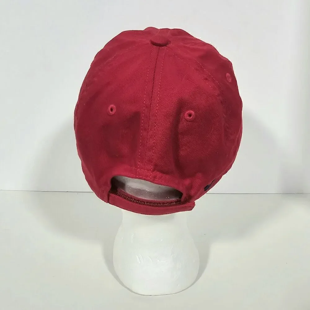 Disney Mickey‎ Mouse All Star #28 Baseball Hat Youth Size Large Red Adjustable